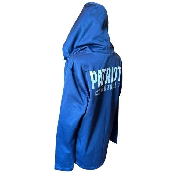 Fanatics New England Patriots Zip-Up Hoodie - Size M Men’s - Picture 8 of 11